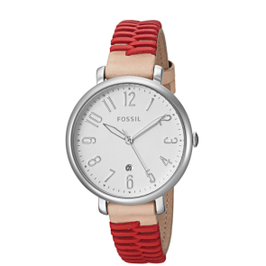 Bracelet de montre Fossil ES4204 Cuir Beige 14mm